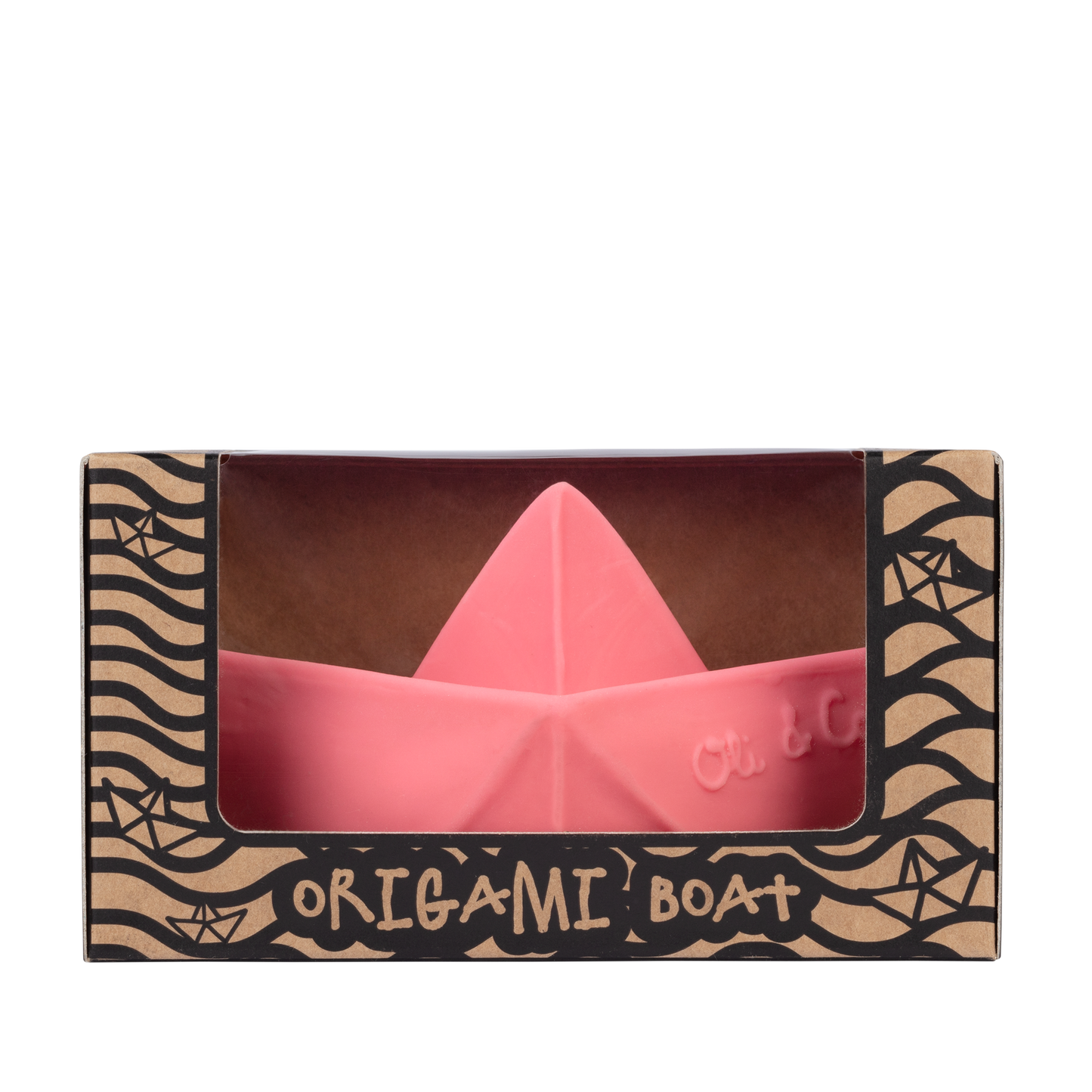 Bateau Origami Rose – Jouet de bain et dentition bébé – vue produit 5