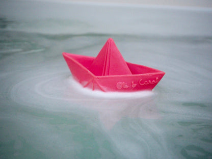 Produit Bateau Origami Rose Idée Cadeau