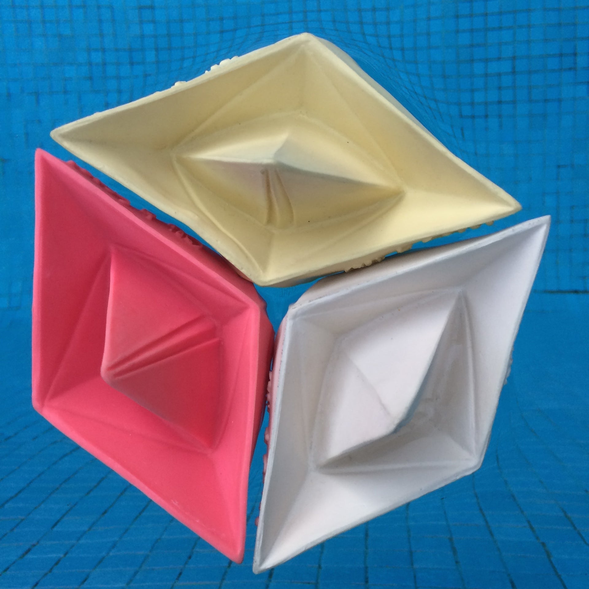 Produit Bateau Origami Vanille Poster Déco