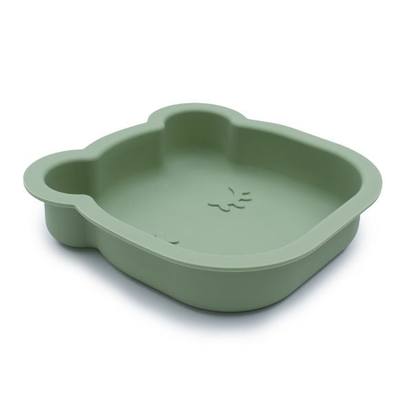 Sage bear cake pan