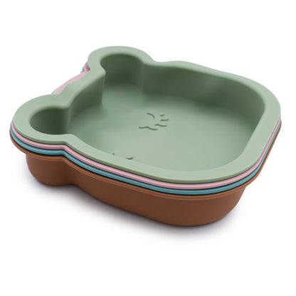 Sage bear cake pan