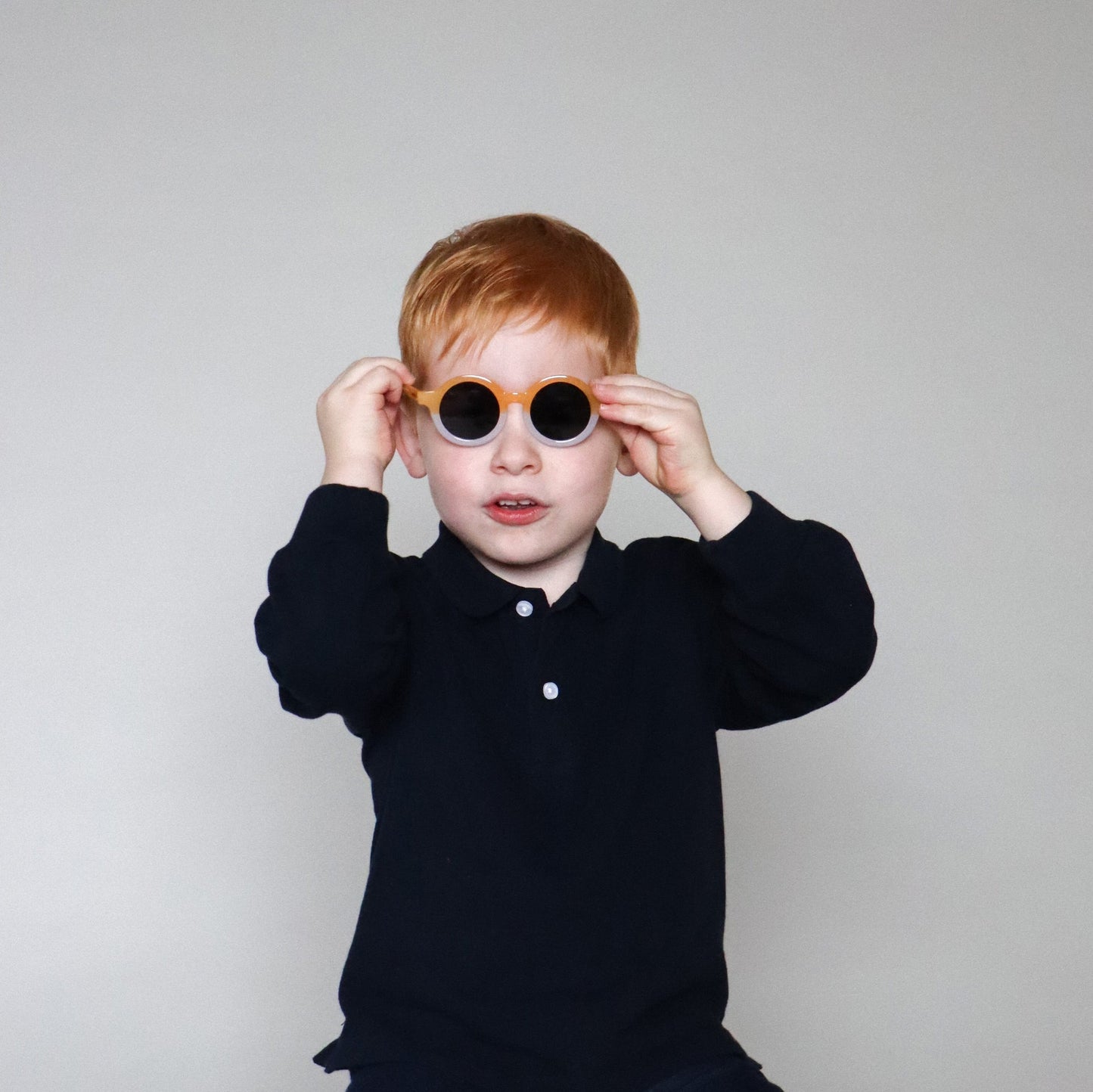 Lunettes de soleil bébé Hop'Pop – Bicolore Transparent – CAT 4
