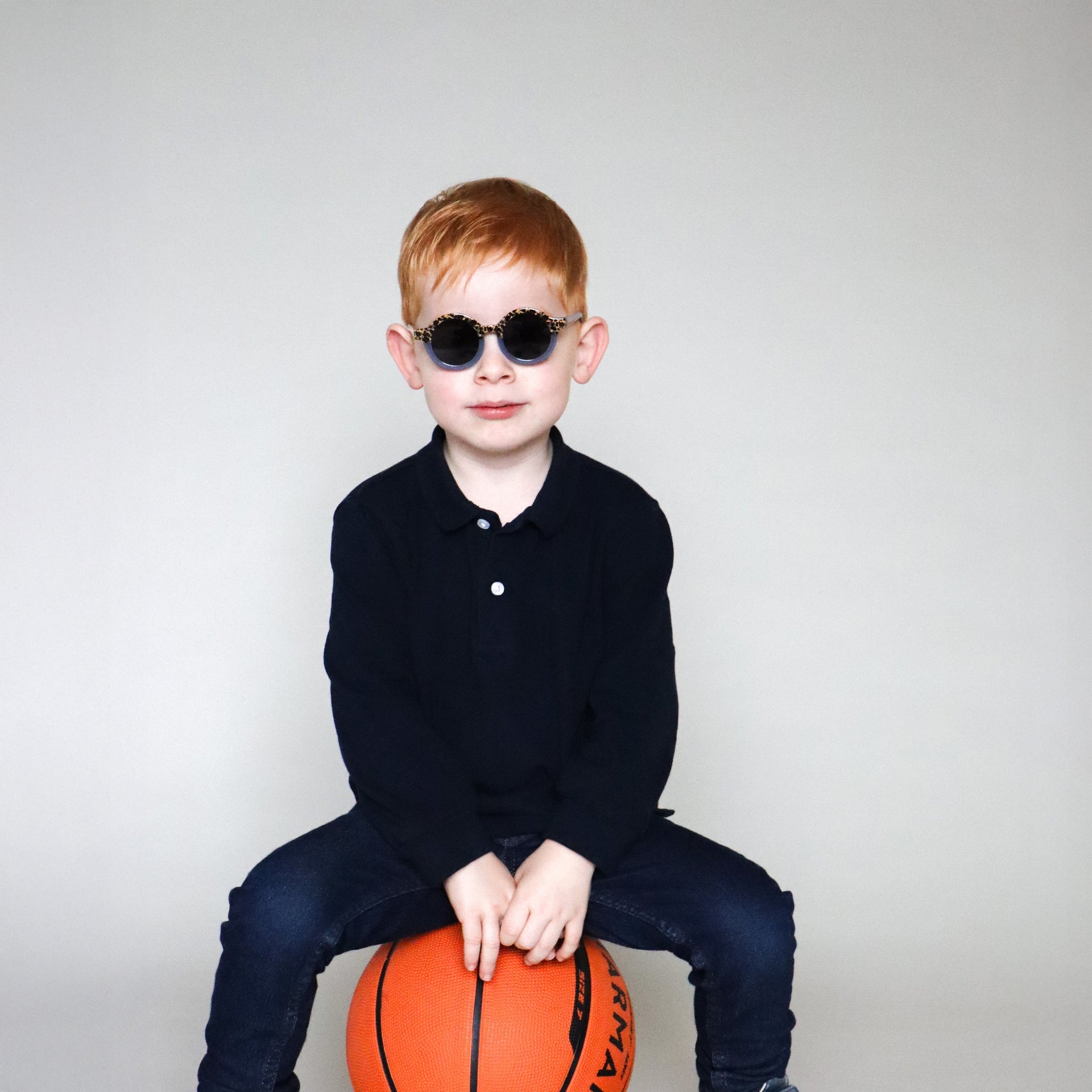 Lunettes de soleil bébé Hop'Pop – Léopard Transparent – CAT 4