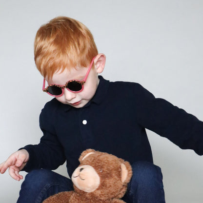Lunettes de soleil bébé Hop'Pop – Léopard Transparent – CAT 4