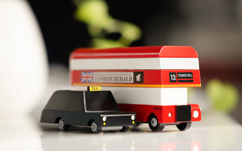 Bus Anglais en Bois Candycar World - The London Herald