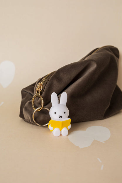 Miffy Rabbit Book Keychain