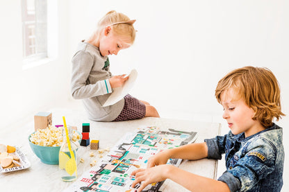 Coloriage-Riesenposter-Aufkleber