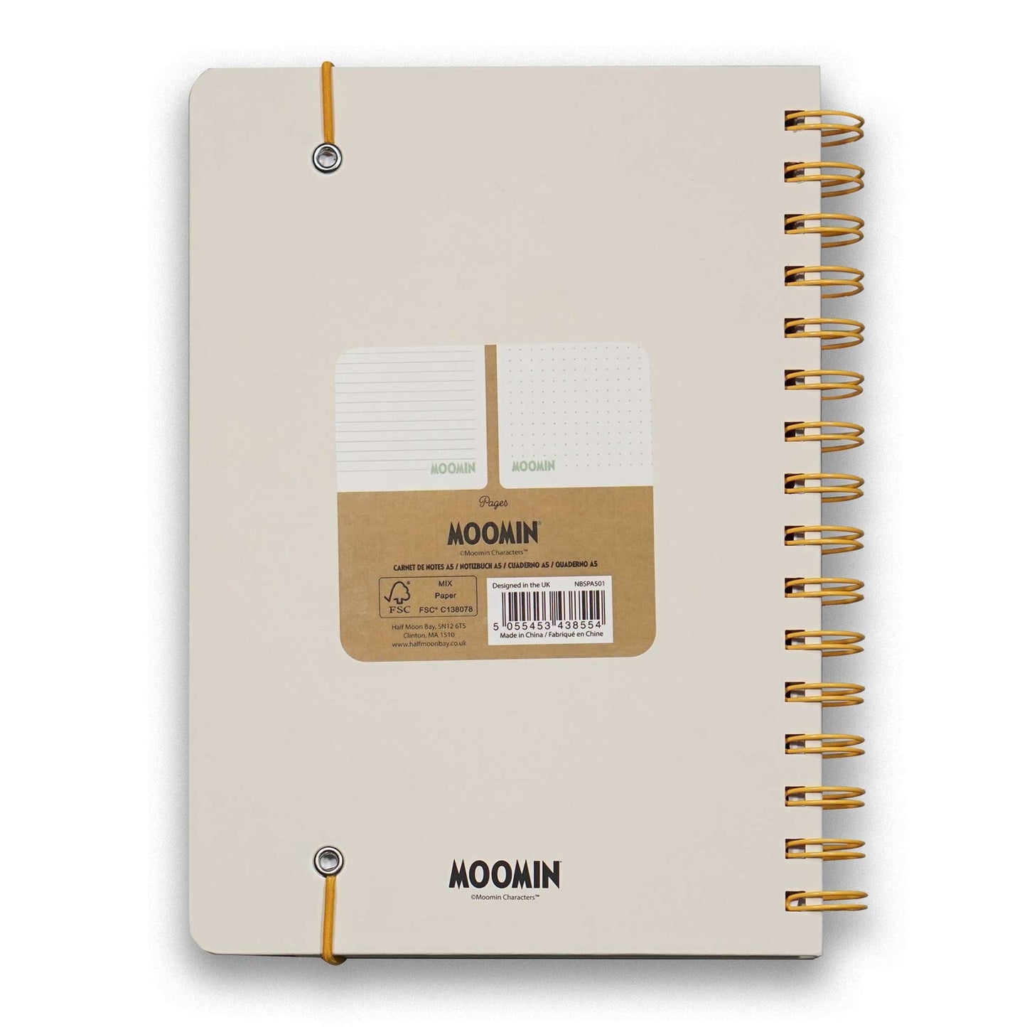 Carnet Moomin - spirale A5 In a Spin