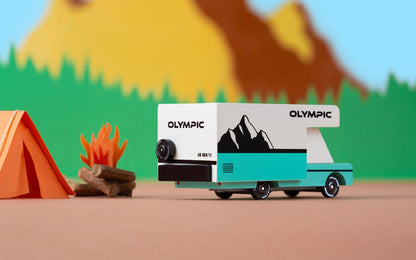 Candycar World Wohnmobil aus Holz – Olympic RV