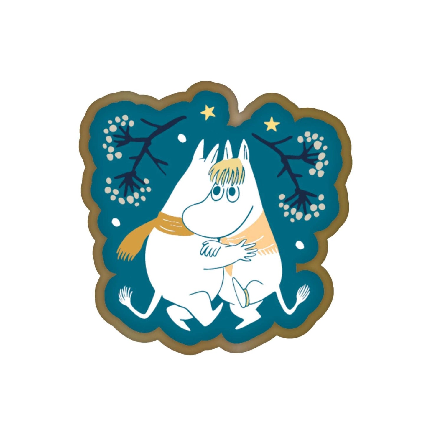 Moomin Pin - First Snow Hug