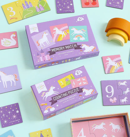 Jeu de mémoire - Unicorn Dreams – vue 3 – A Little Lovely Company