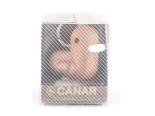 Schlüsselanhänger mit Ente aus Holz