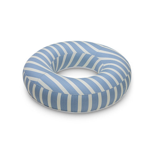 Premium Schwimmring - Blau/Beige - Monaco - Ø 120 cm