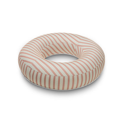 Premium Schwimmring – Rot/Beige – Saint Tropez – Ø 120 cm