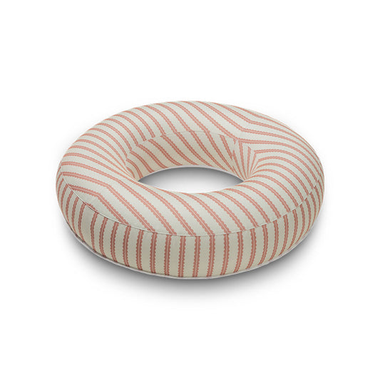 Premium Schwimmring – Rot/Beige – Saint Tropez – Ø 120 cm