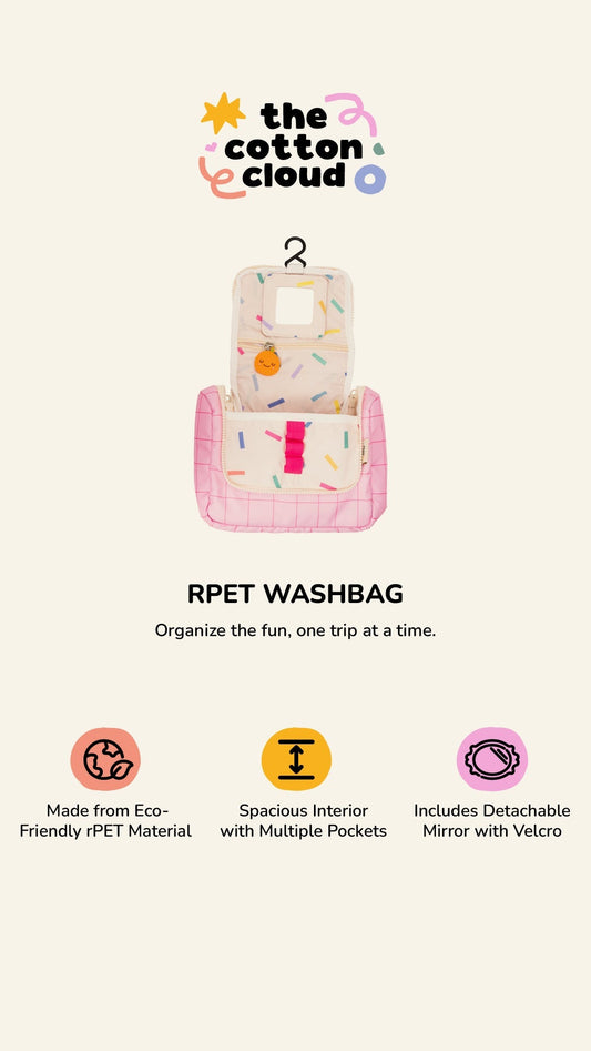 Pedro the Pear rPET toiletry bag