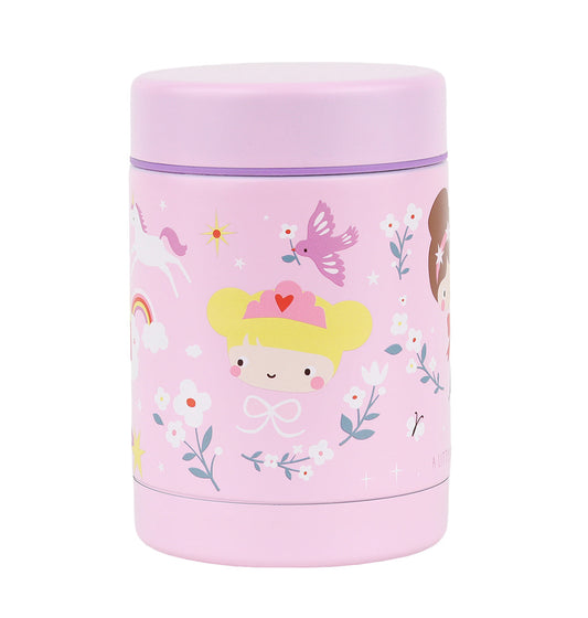 Pot alimentaire isotherme en inox - Princesses – A Little Lovely Company