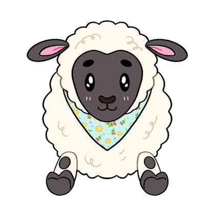 Peluche Mini Squishable – Agneau de Printemps