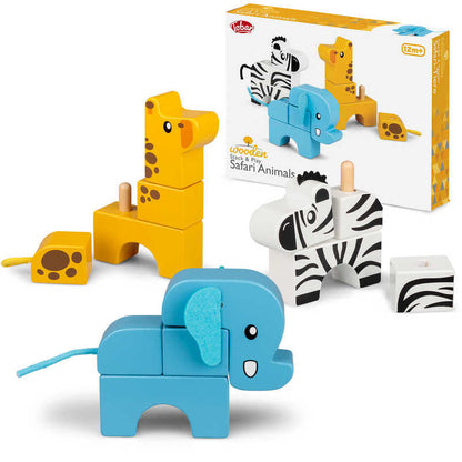 Stack & Play Animaux Safari Tobar