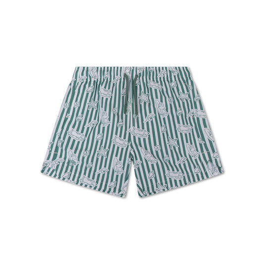 Badeshorts - Grün - Surf Dogs