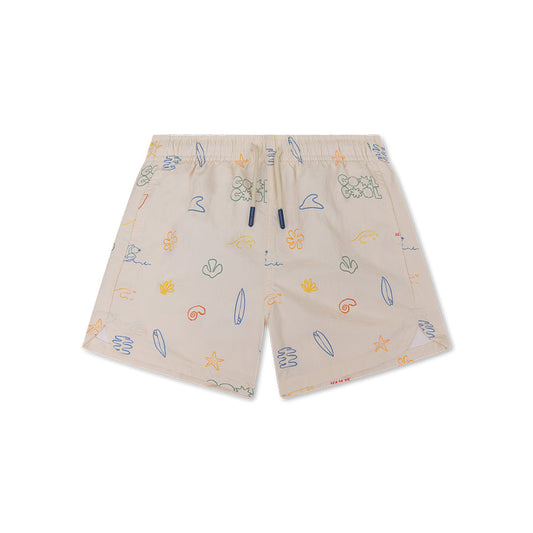 Badeshorts – Mehrfarbig – Surfer