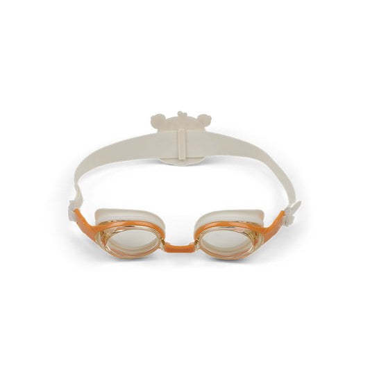 Schwimmbrille - Beige - Leopard