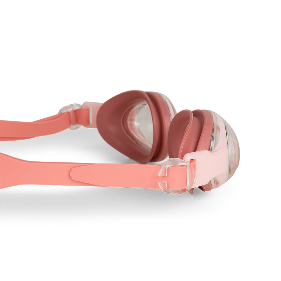 Schwimmbrille – Rosa – Seepferdchen