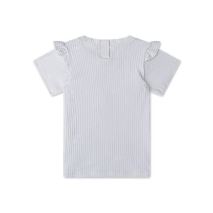 Swimming T-Shirt Short Sleeves - White - White Pearl