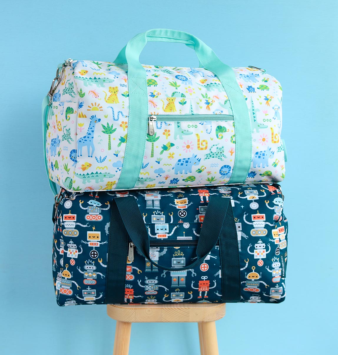 Sac de voyage enfant - Jungle – vue 5 – A Little Lovely Company