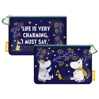 Moomin Pouch - First Snow 16 cm x 24 cm