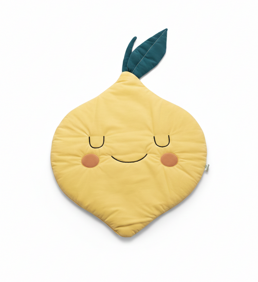 Tapis de jeu haut de gamme en percale douce LEMON