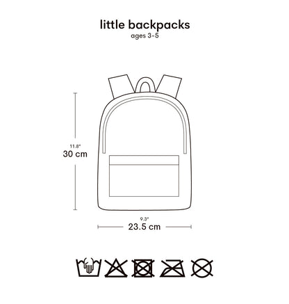 Petit sac à dos enfant - Glaces – vue 6 – A Little Lovely Company