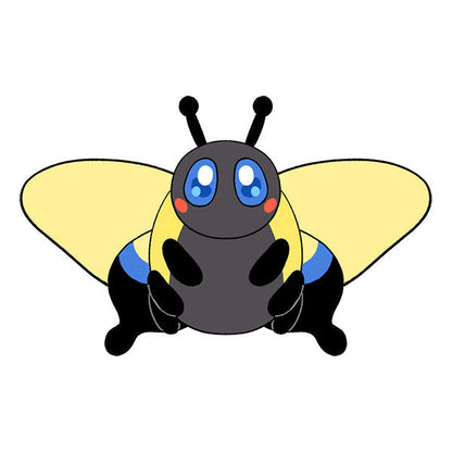Peluche Mini Squishable – Papillon Tigré
