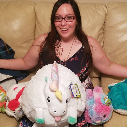 Peluche Mini Squishable – Lapin Barbe à Papa