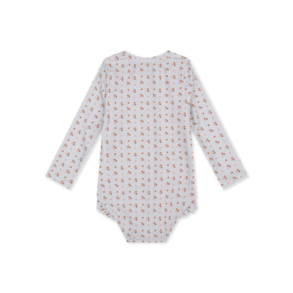 UV-Badeanzug Mädchen Langarm - Altrosa - Cozy Hearts
