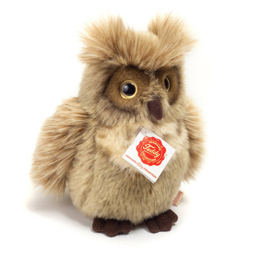 Peluche Chouette Grise-Brune - Teddy Hermann