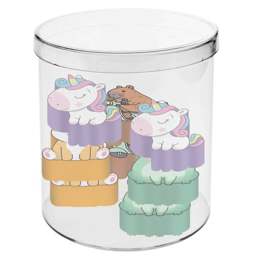 Cube with 12 Oh My Pop! Erasers "Mix"
