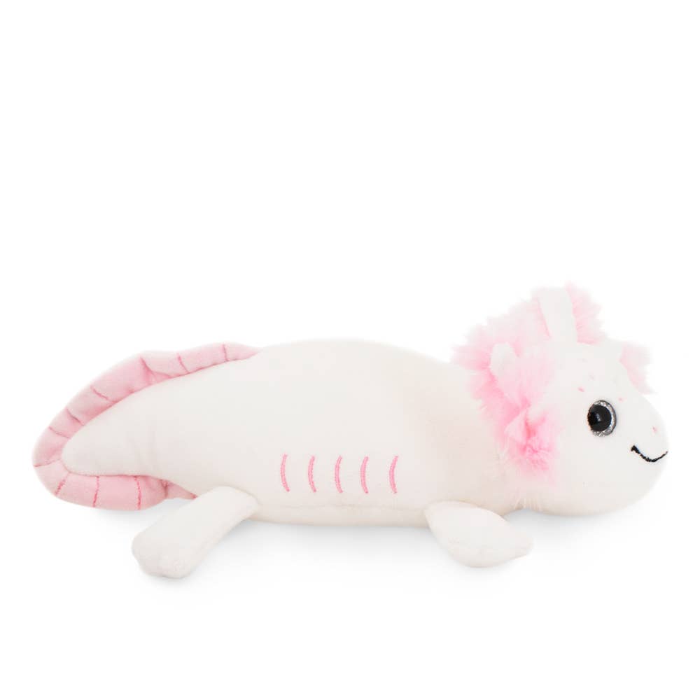 Plüschtier aus weißem Axolotl, 20 cm