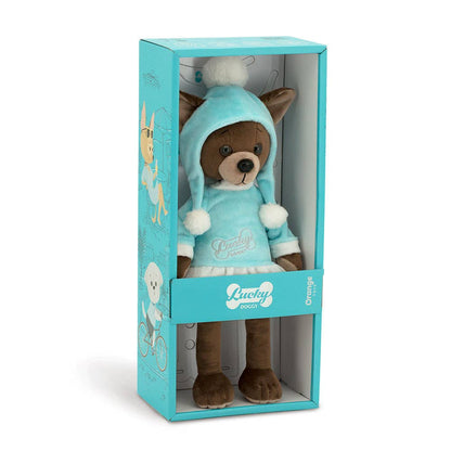 Lucky Kiki Hundepuppe: Zärtlicher Blick – 38 cm