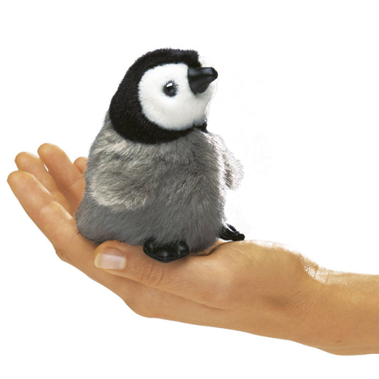 Mini-Baby-Kaiserpinguin-Fingerpuppe