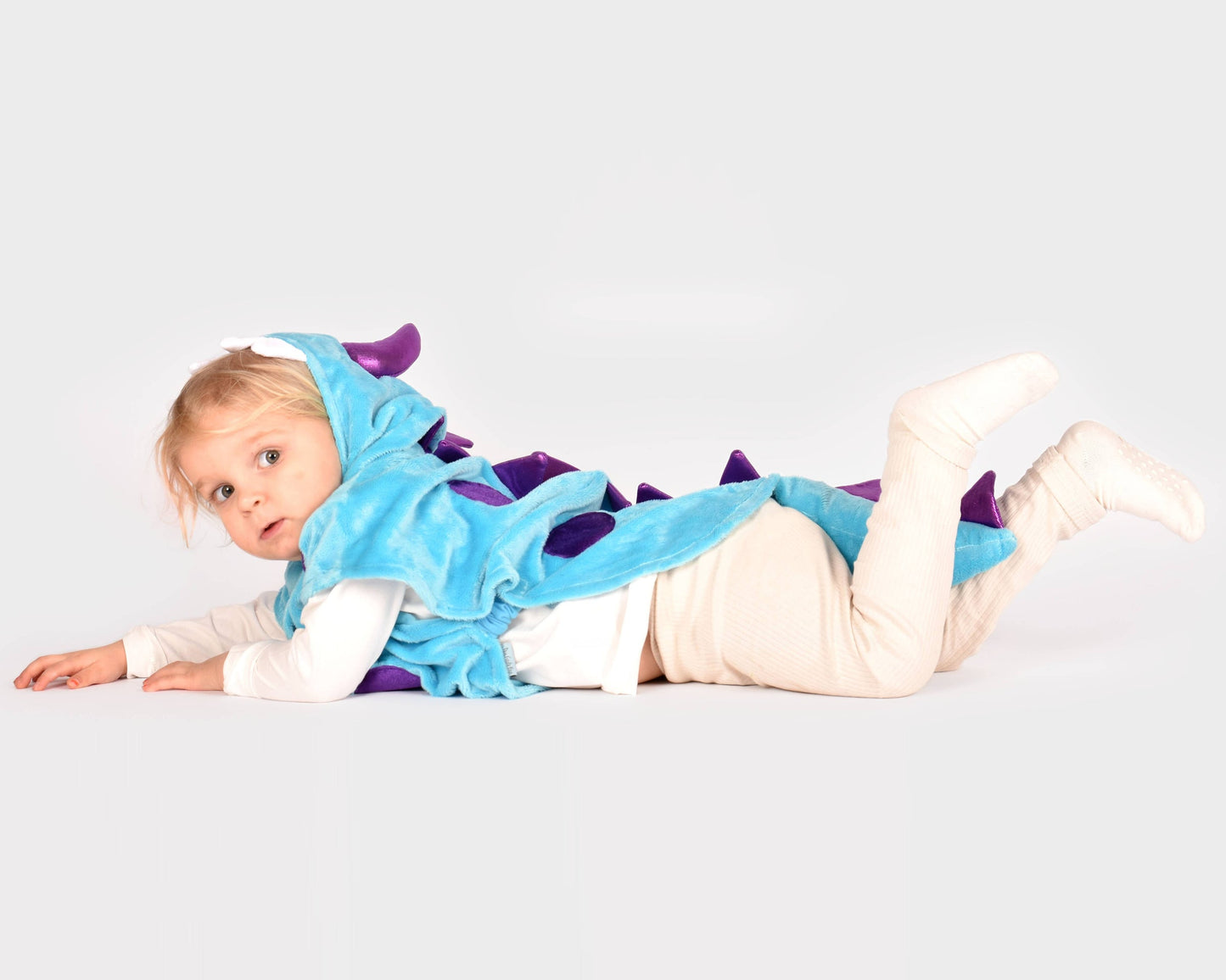 Blue Mini Monster Cape Size 86-110 cm 1-4 years