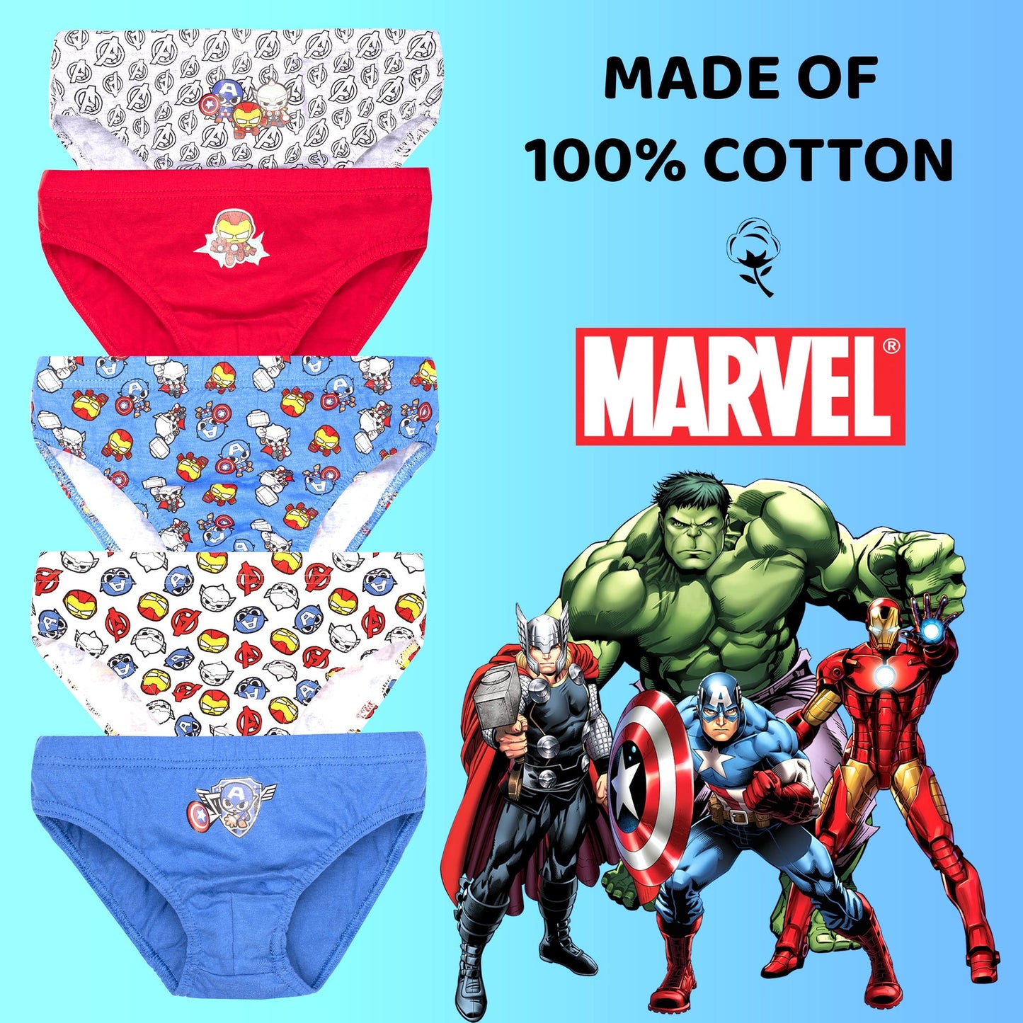 Underwear Avengers – Multicolour