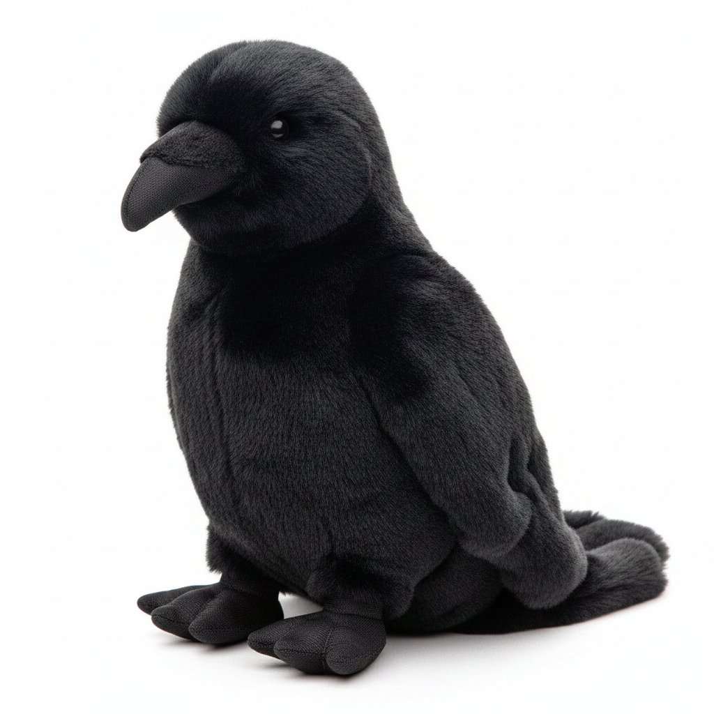 Peluche Corbeau