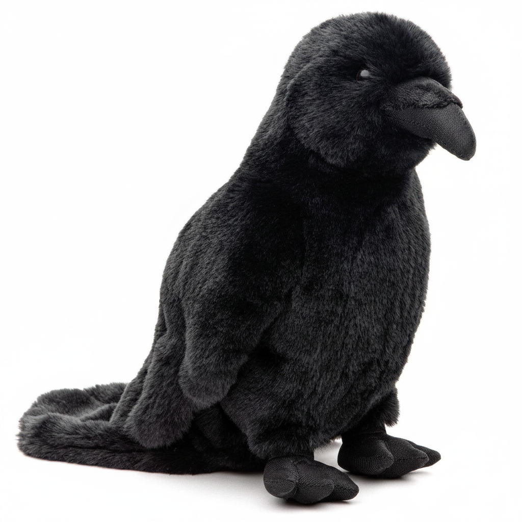 Peluche Corbeau