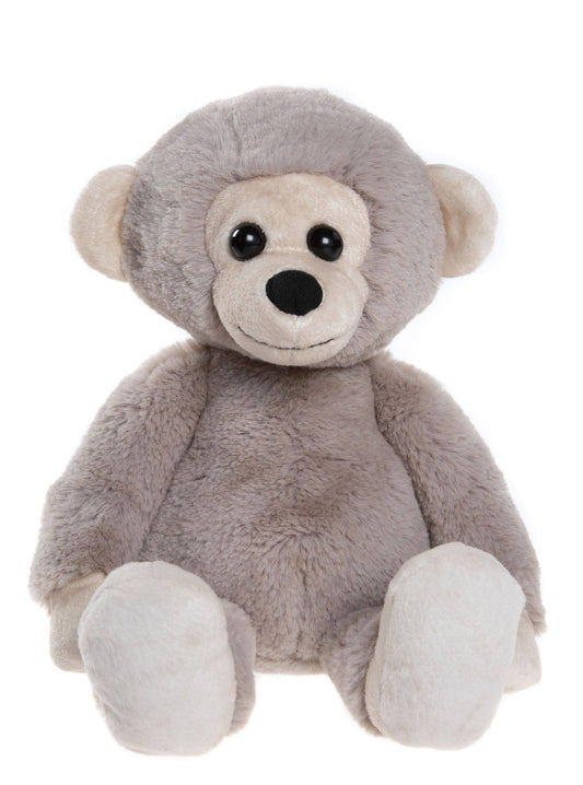 Plüschtier Bear & Me Affe Coquin Grau Kiesel