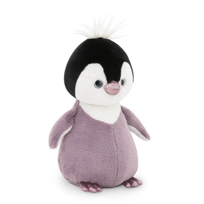 Flauschiges Pinguin-Plüschtier, lila, 35 cm, ab 0 Jahren