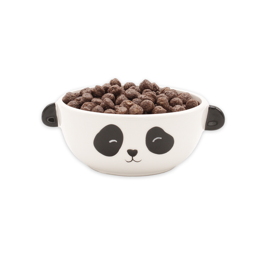 Bol à céréales panda en céramique