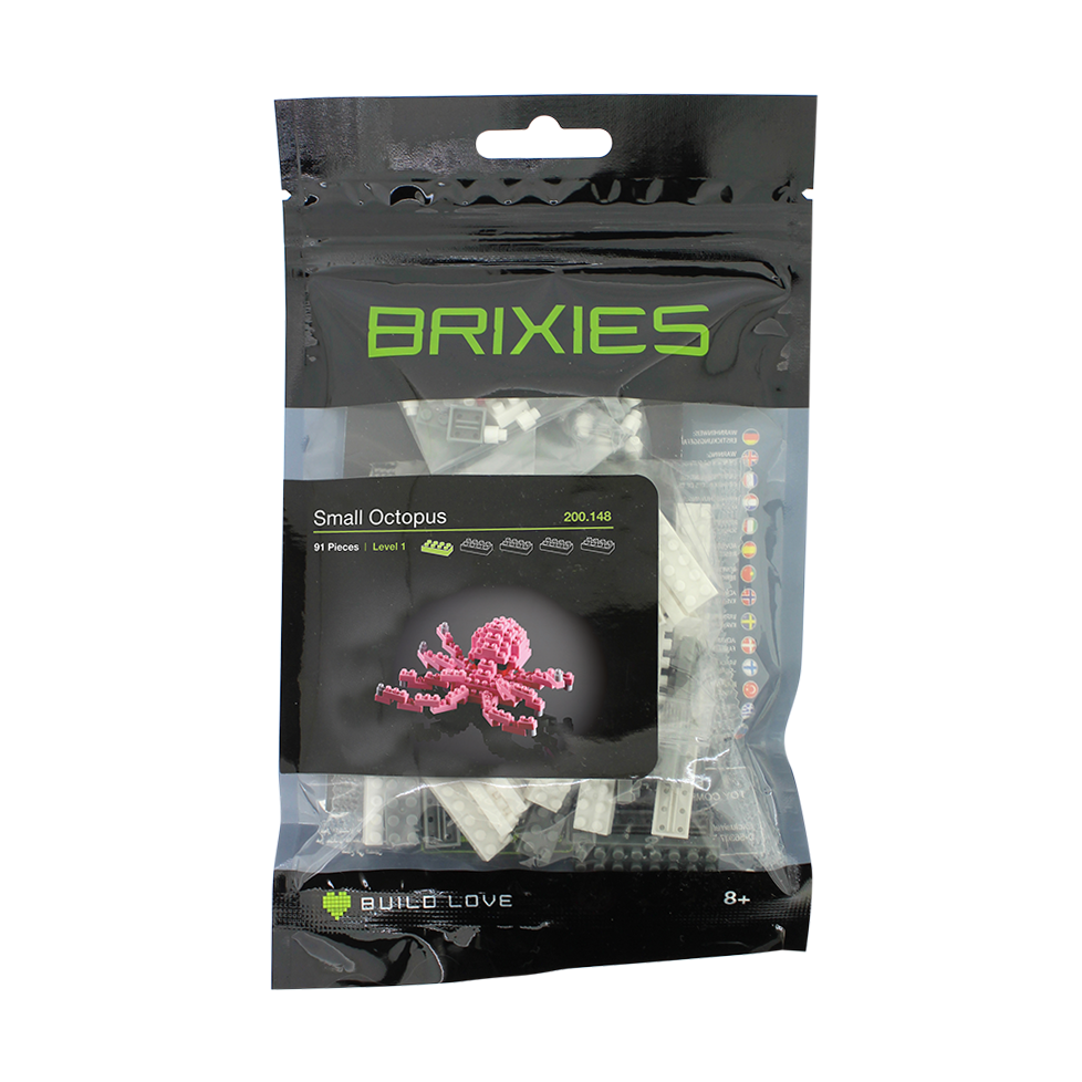 Kleiner Oktopus BRIXIES