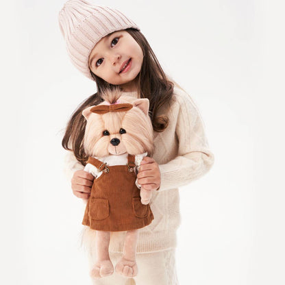 Plüsch-Glückshund, Glücksjojo: Herbst, 38 cm