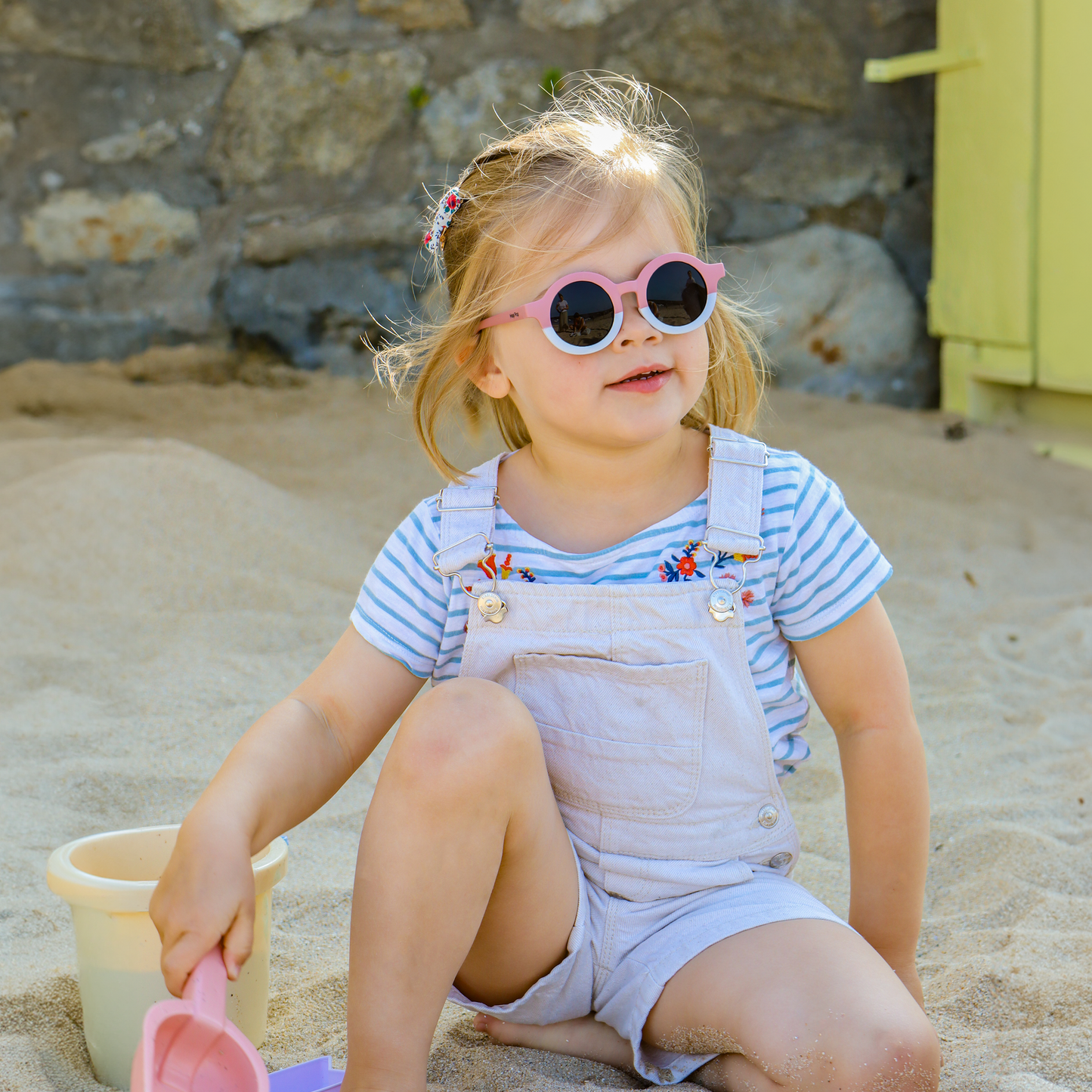 Lunettes de soleil Bébé Hop'Pop – CAT 4 – Bicolore